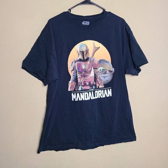Star Wars Mandalorian Graphic T-shirt - Picture 1 of 5